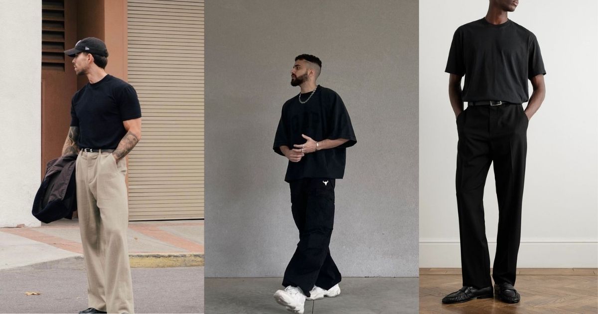 20+ Basic Black Tee Outfits: A Glimpse into Effortless Style and Bold Statements